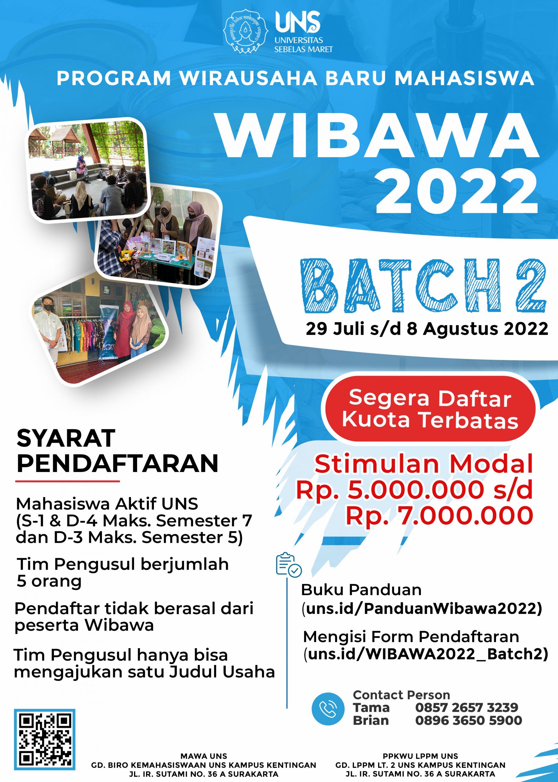 Read more about the article Pendaftaran Wibawa 2022 Batch II